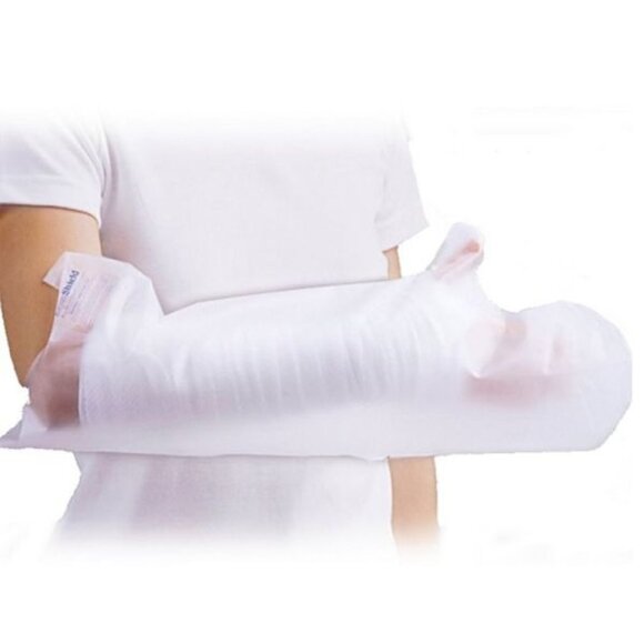 Cast Protector Full Arm Adult Waterproof Bandage Reusable Bathing - Picture 1 of 5